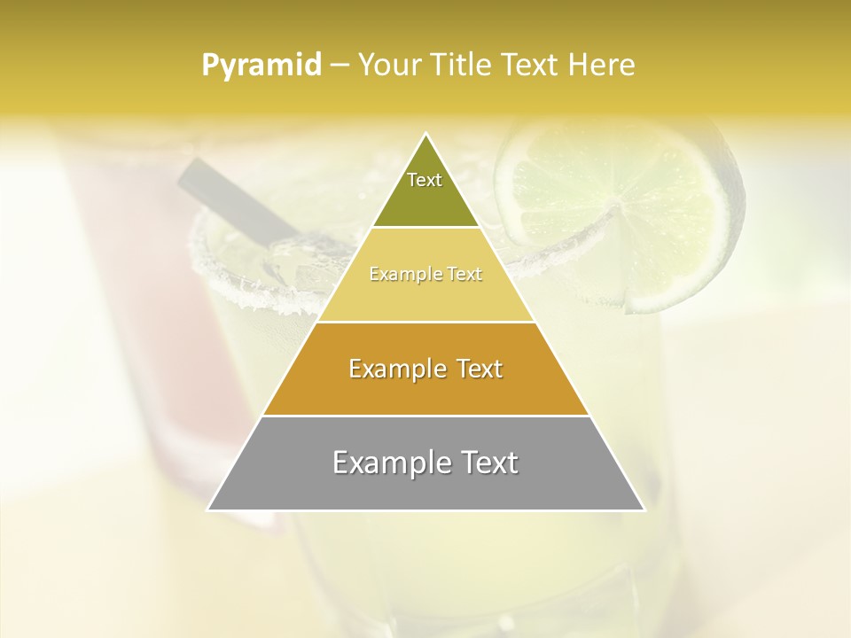 Quench Tequila Garnish PowerPoint Template