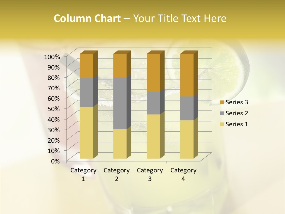 Quench Tequila Garnish PowerPoint Template