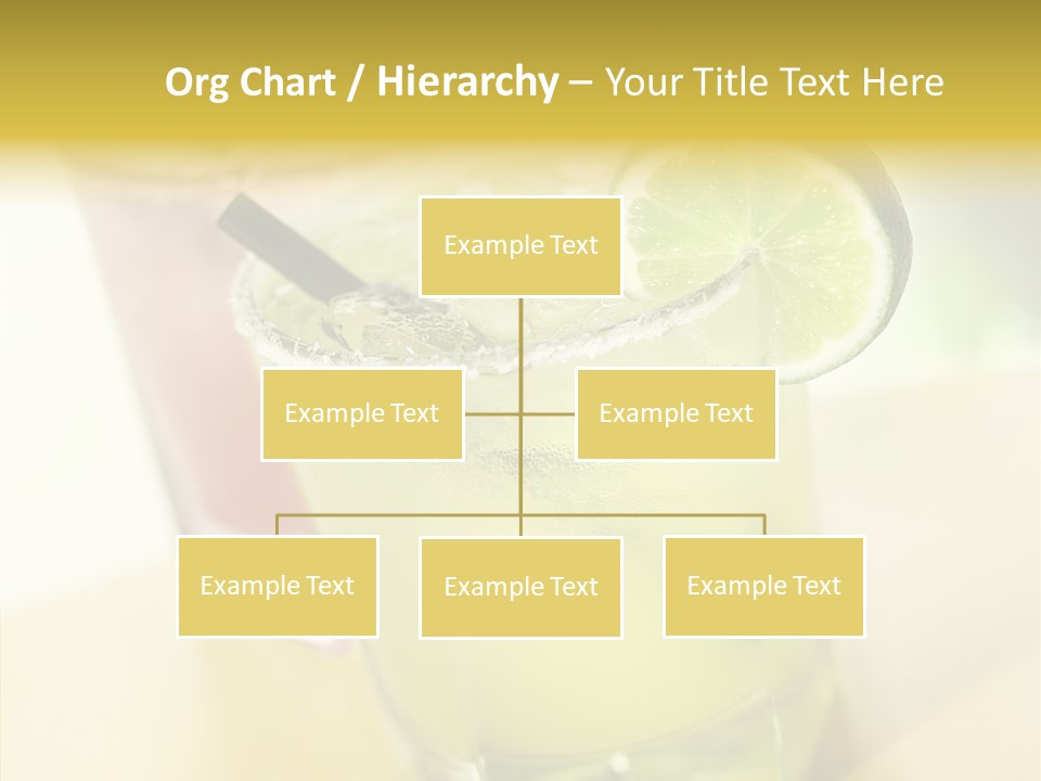 Quench Tequila Garnish PowerPoint Template