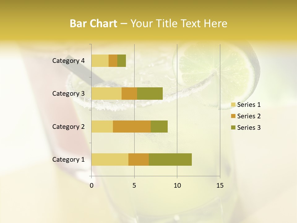 Quench Tequila Garnish PowerPoint Template