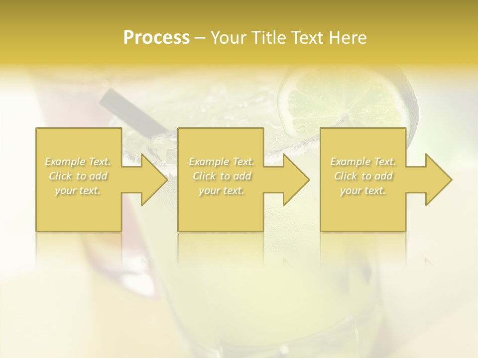 Quench Tequila Garnish PowerPoint Template