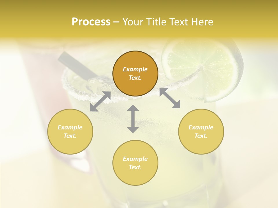 Quench Tequila Garnish PowerPoint Template