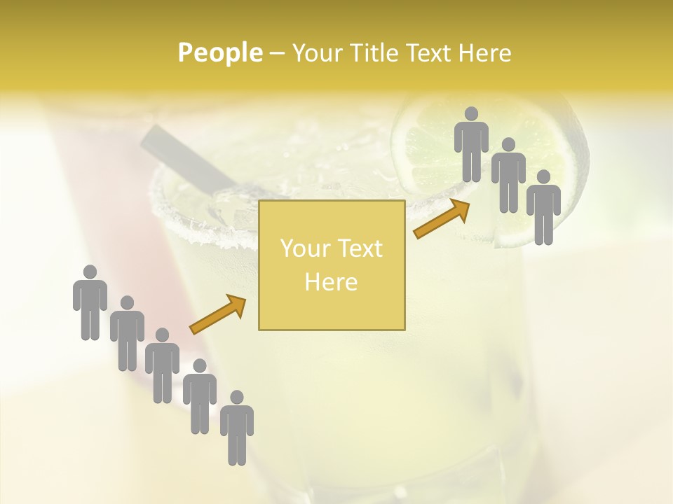 Quench Tequila Garnish PowerPoint Template