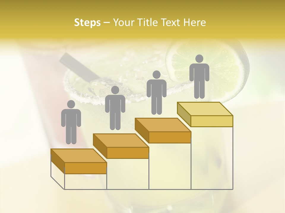 Quench Tequila Garnish PowerPoint Template