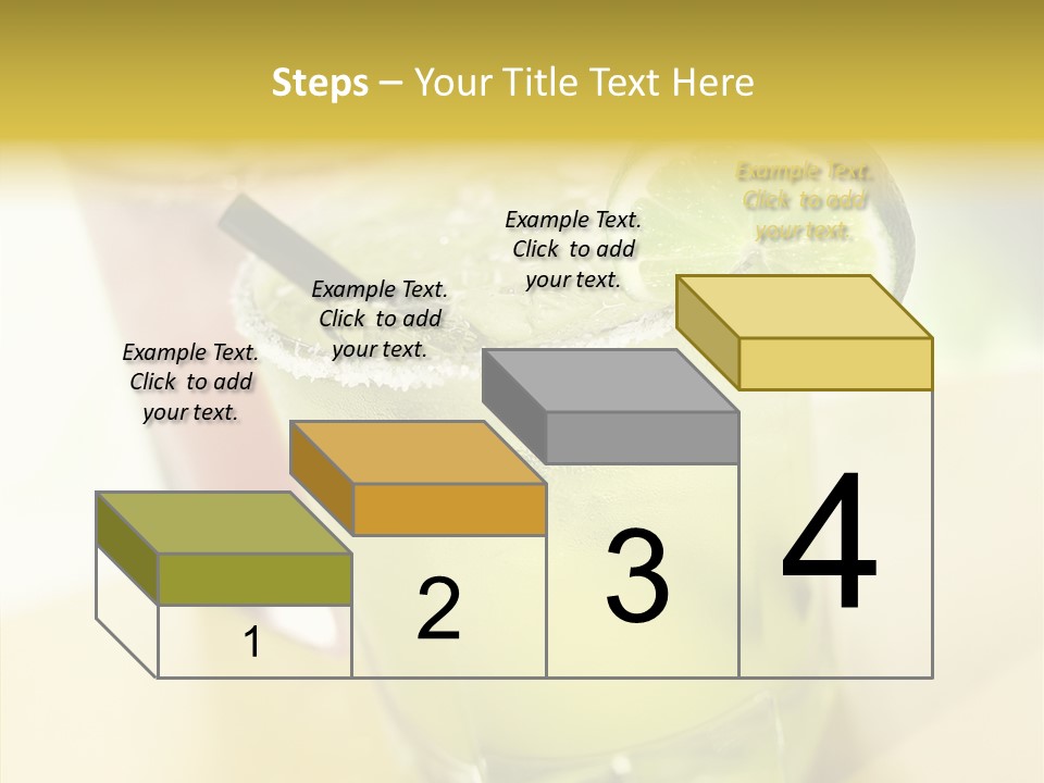 Quench Tequila Garnish PowerPoint Template