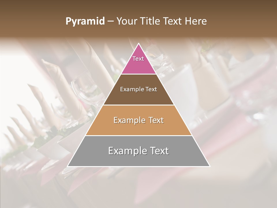 Reception Celebration Glass PowerPoint Template