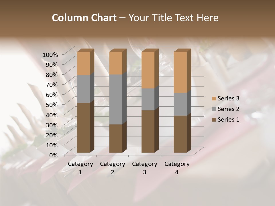 Reception Celebration Glass PowerPoint Template