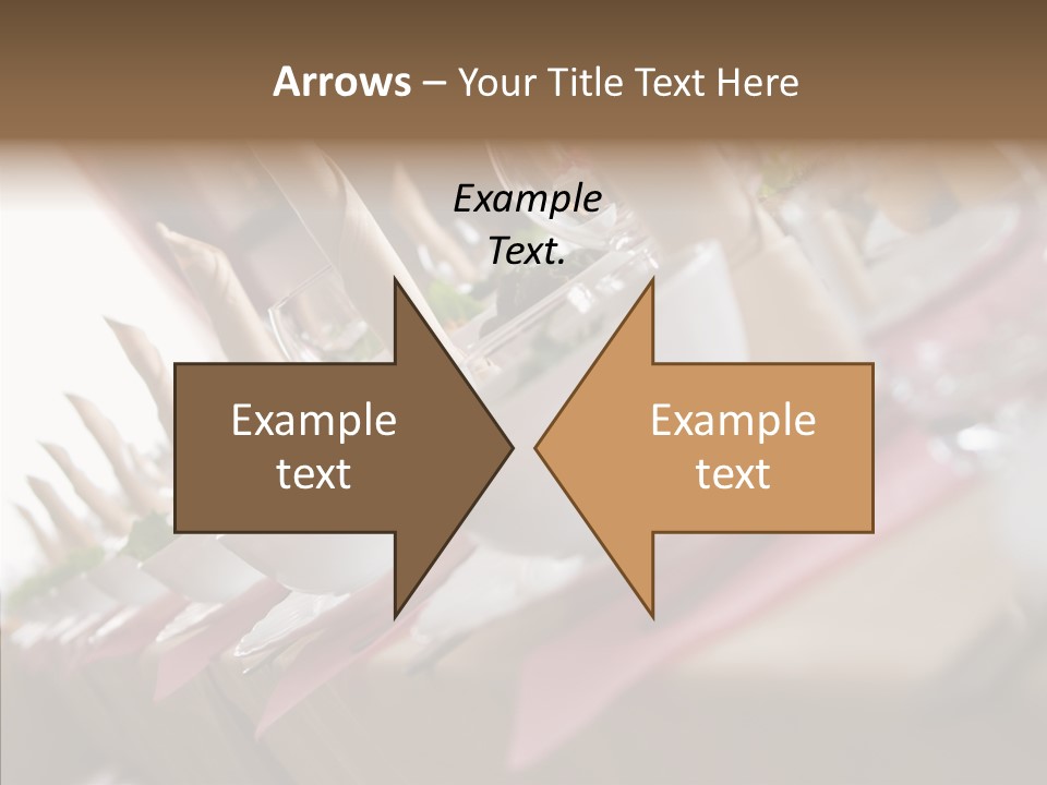 Reception Celebration Glass PowerPoint Template