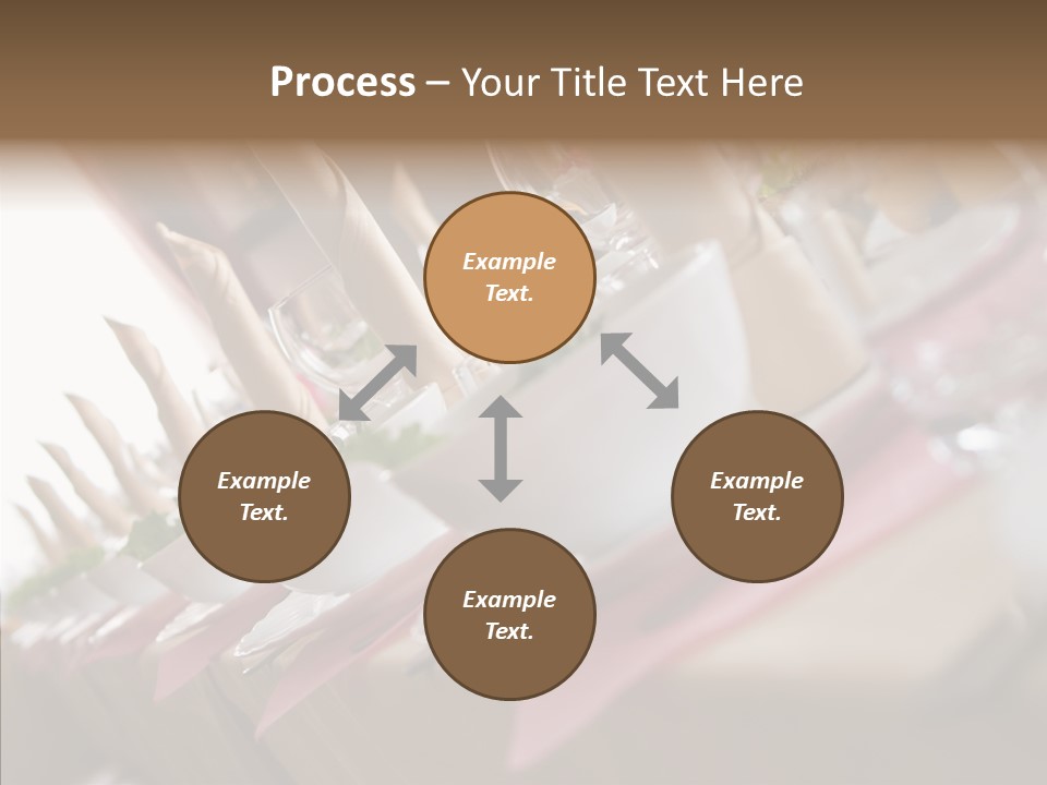 Reception Celebration Glass PowerPoint Template