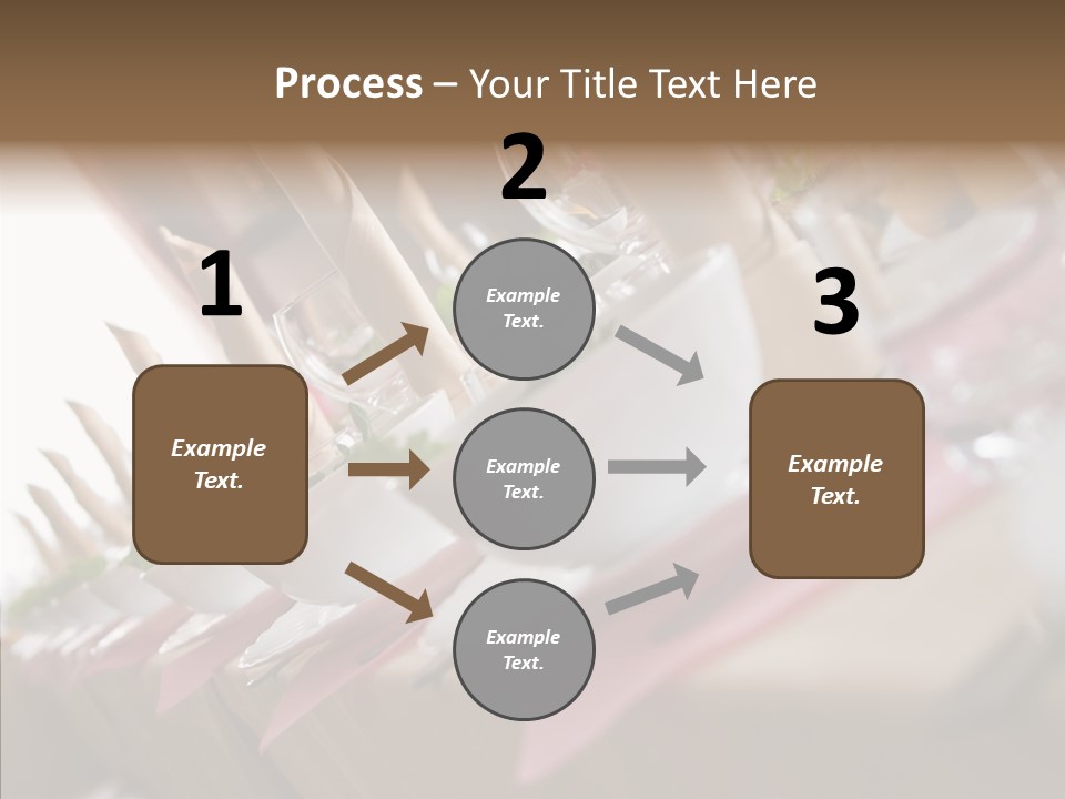 Reception Celebration Glass PowerPoint Template