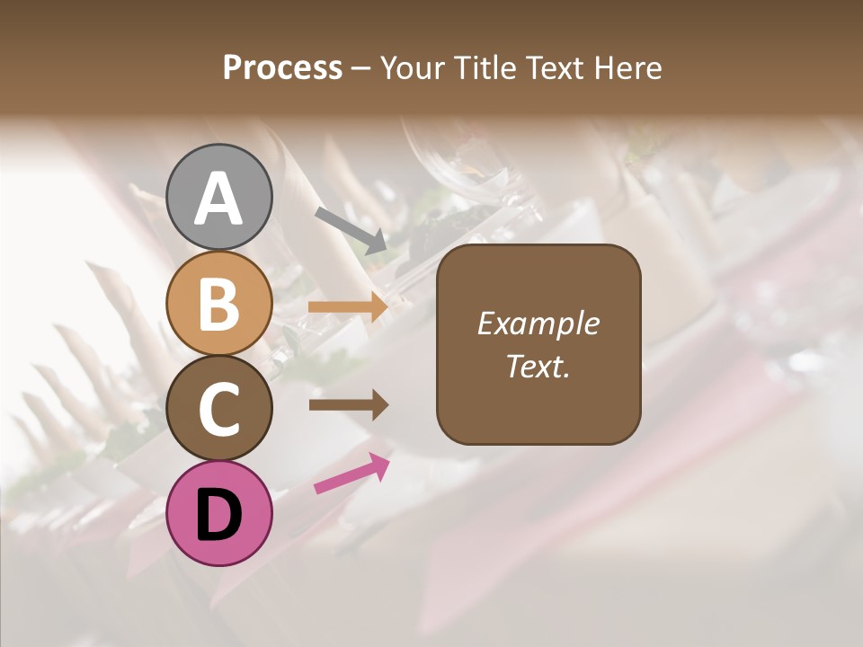 Reception Celebration Glass PowerPoint Template