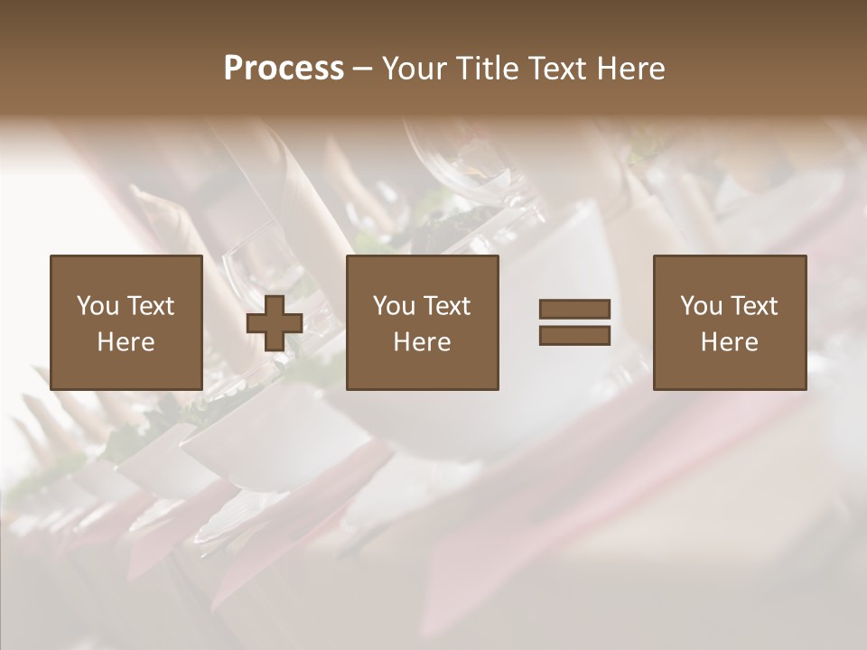 Reception Celebration Glass PowerPoint Template