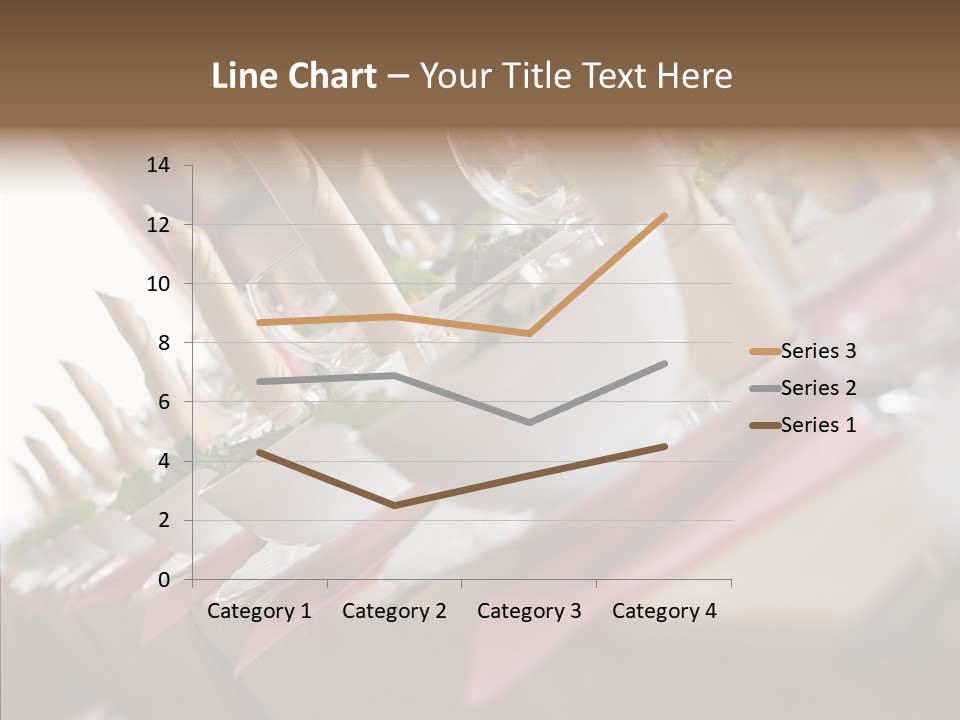 Reception Celebration Glass PowerPoint Template