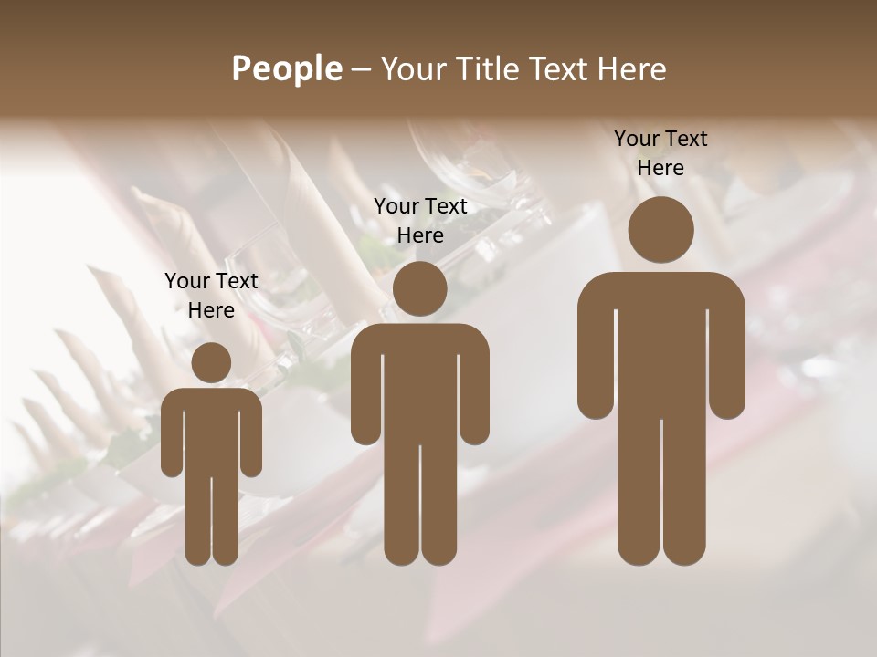 Reception Celebration Glass PowerPoint Template