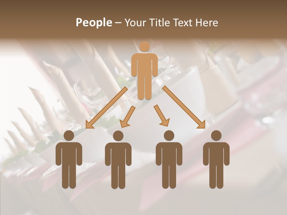 Reception Celebration Glass PowerPoint Template