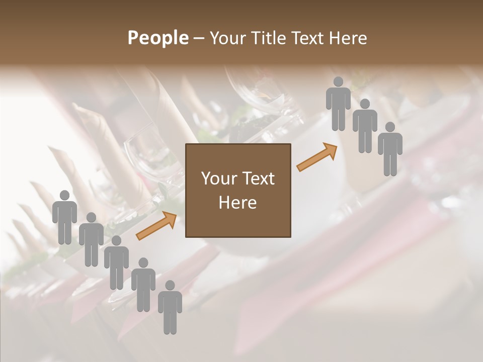 Reception Celebration Glass PowerPoint Template