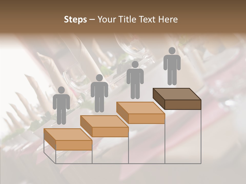 Reception Celebration Glass PowerPoint Template