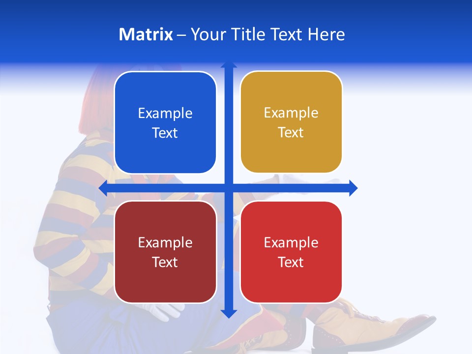 Face Midway Eye PowerPoint Template