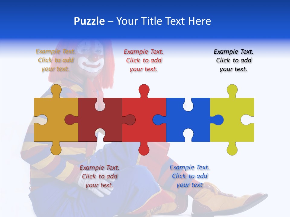 Face Midway Eye PowerPoint Template