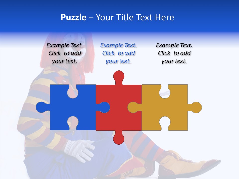 Face Midway Eye PowerPoint Template