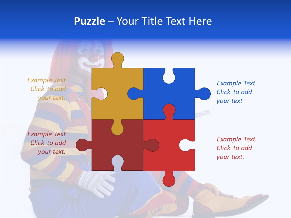 Face Midway Eye PowerPoint Template