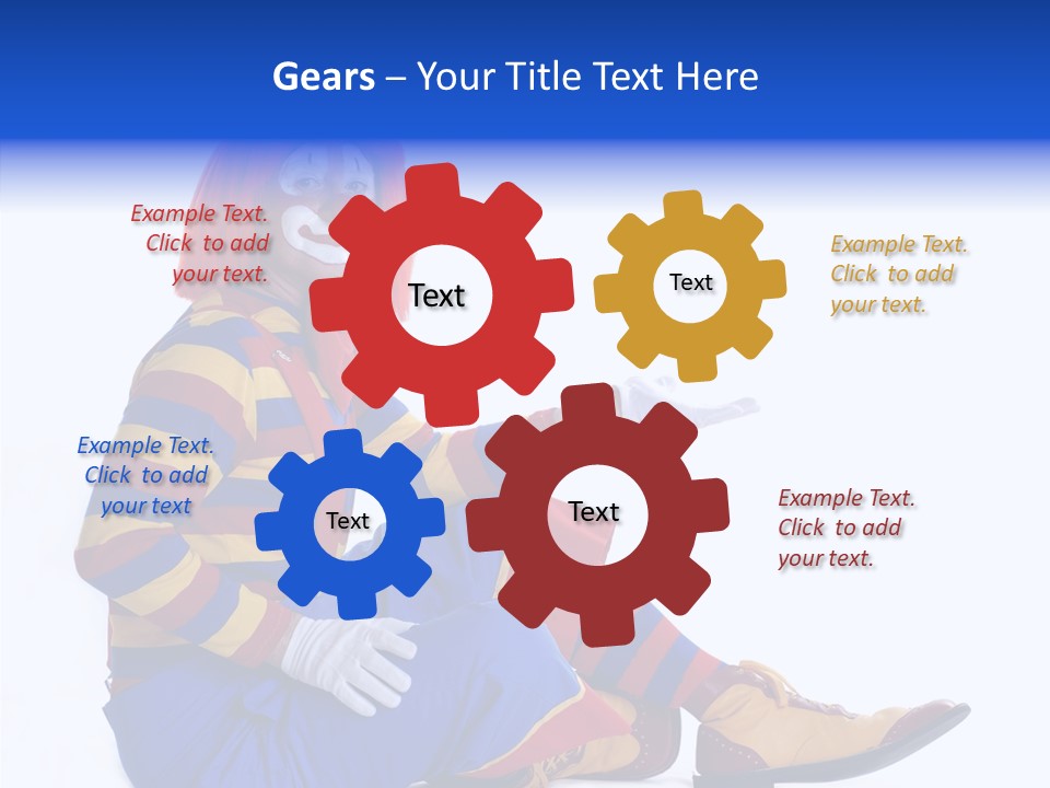 Face Midway Eye PowerPoint Template
