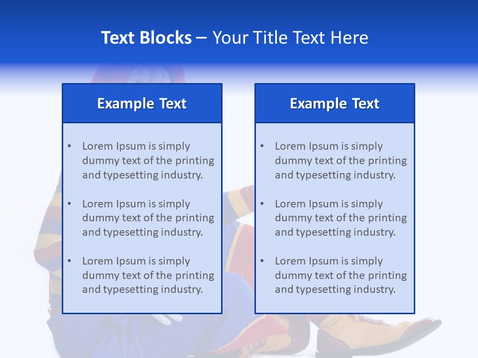 Face Midway Eye PowerPoint Template