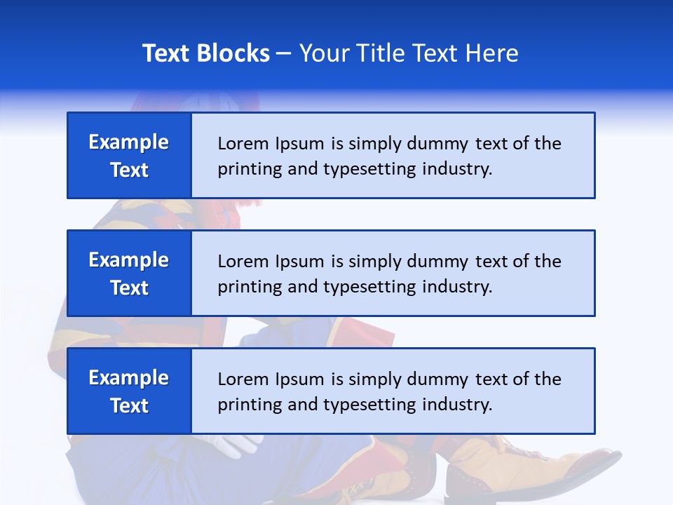 Face Midway Eye PowerPoint Template