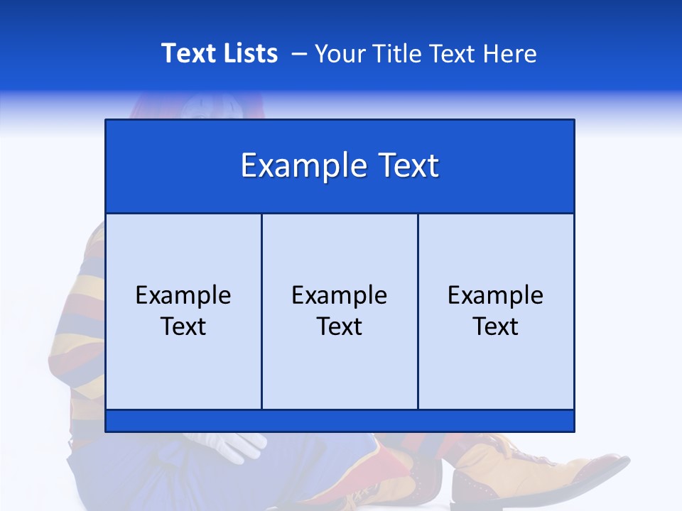 Face Midway Eye PowerPoint Template