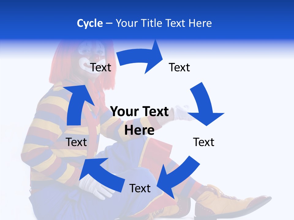 Face Midway Eye PowerPoint Template