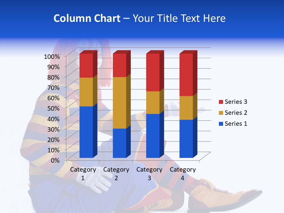 Face Midway Eye PowerPoint Template