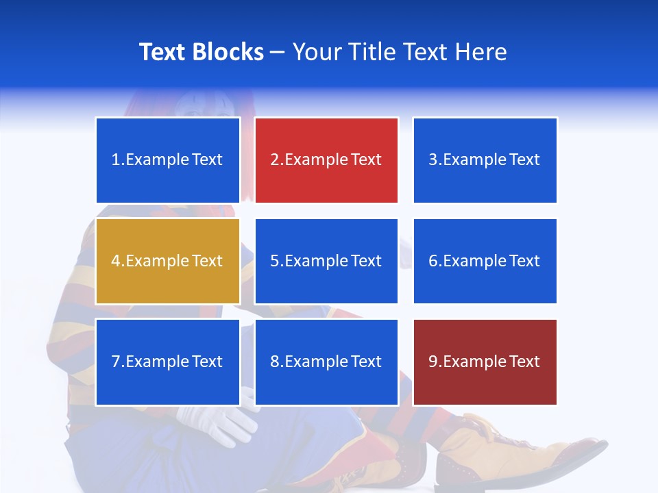 Face Midway Eye PowerPoint Template