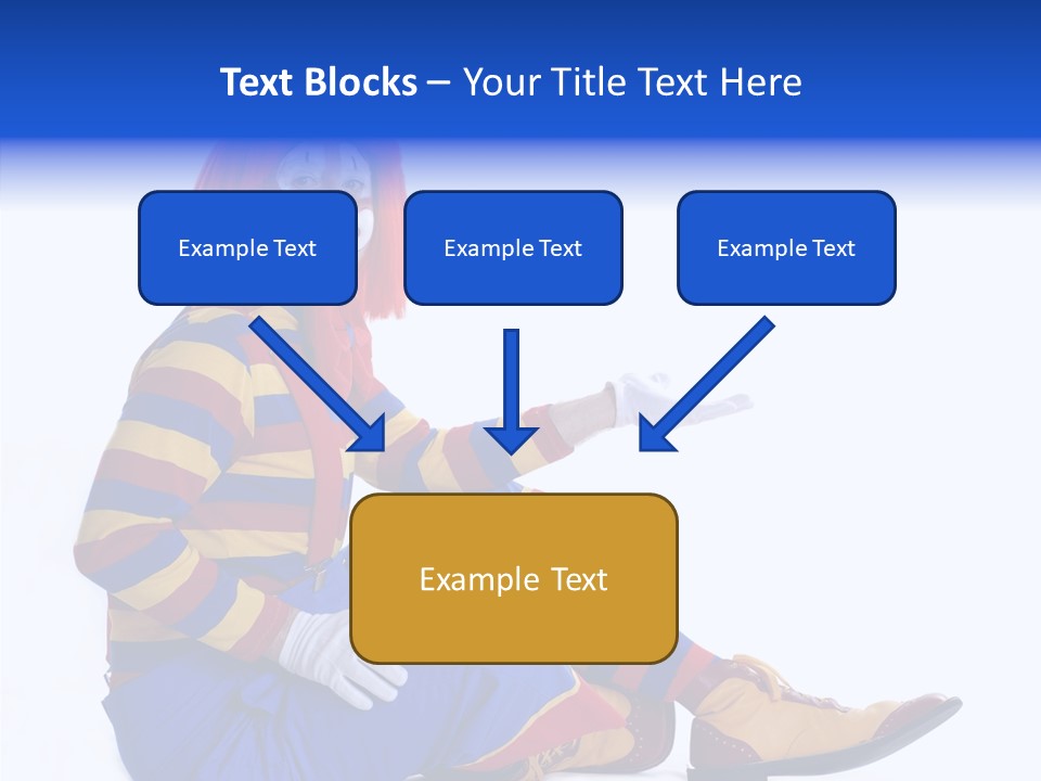Face Midway Eye PowerPoint Template