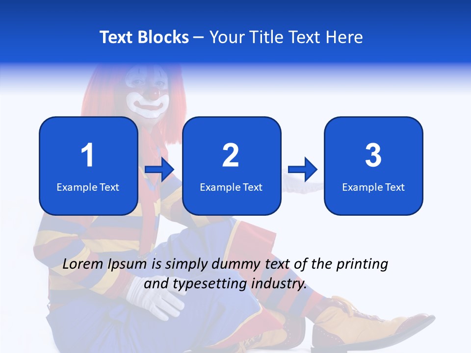 Face Midway Eye PowerPoint Template