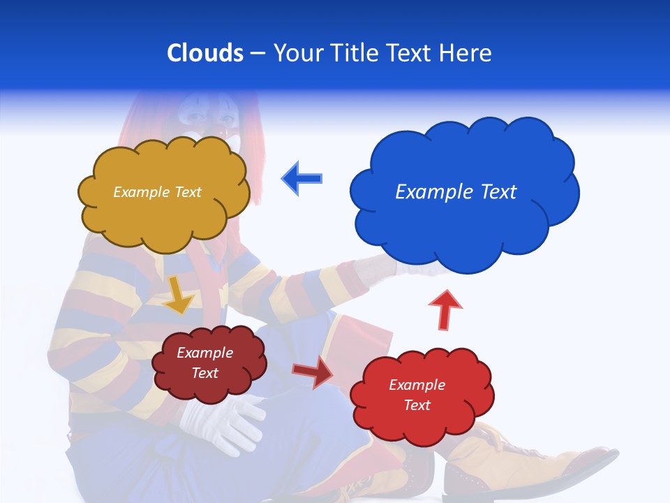 Face Midway Eye PowerPoint Template