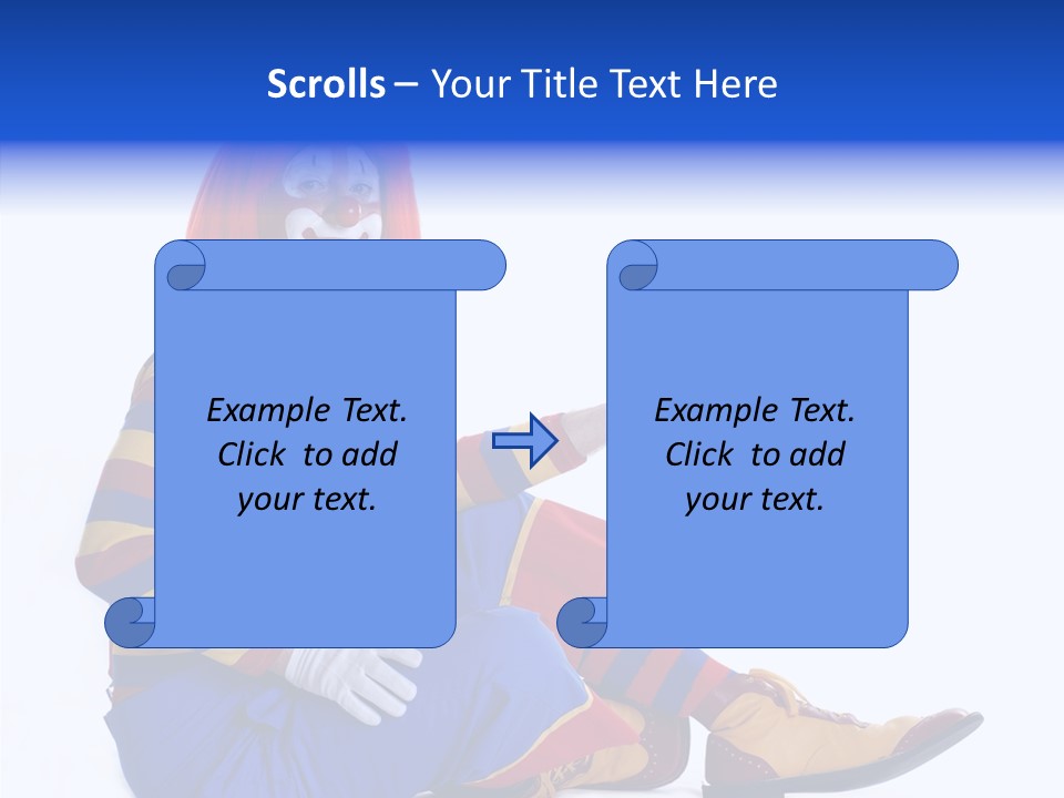 Face Midway Eye PowerPoint Template