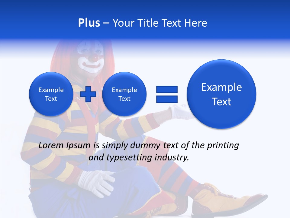 Face Midway Eye PowerPoint Template