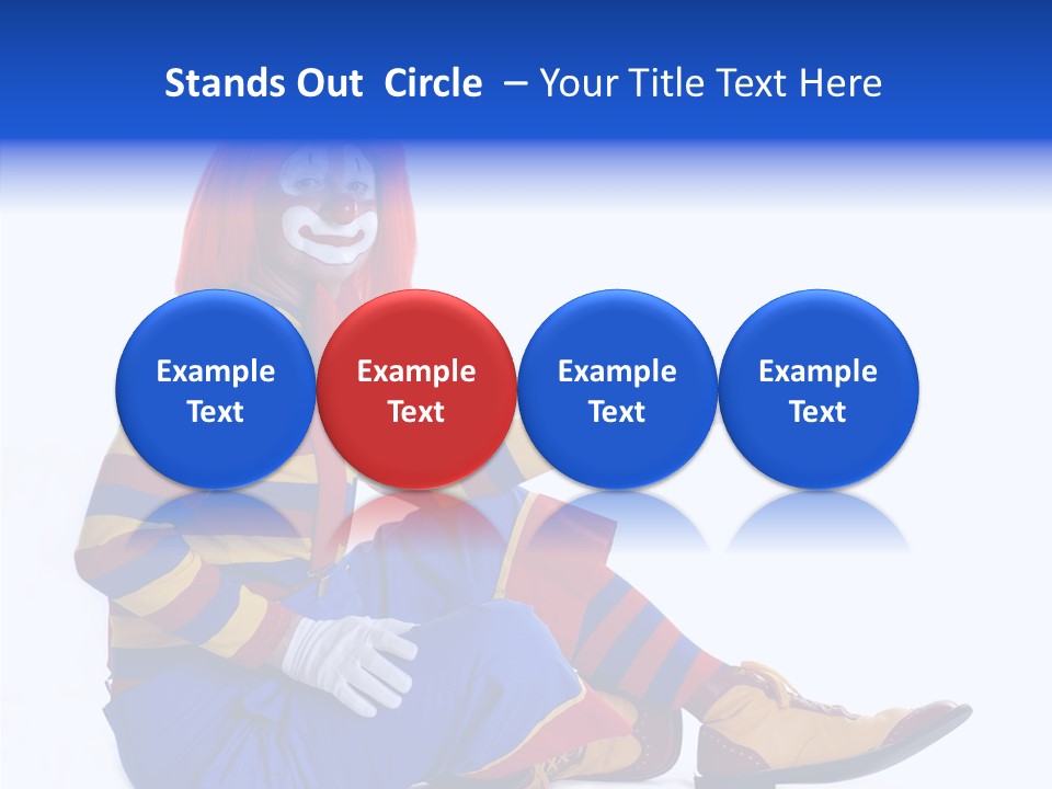 Face Midway Eye PowerPoint Template