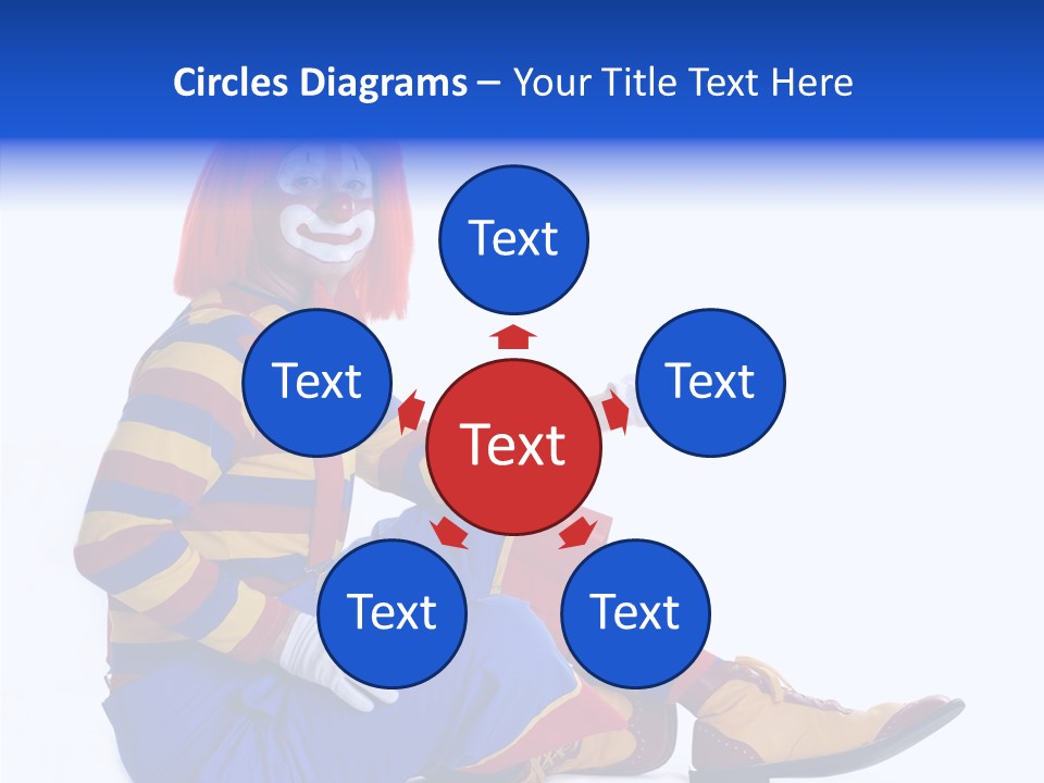 Face Midway Eye PowerPoint Template