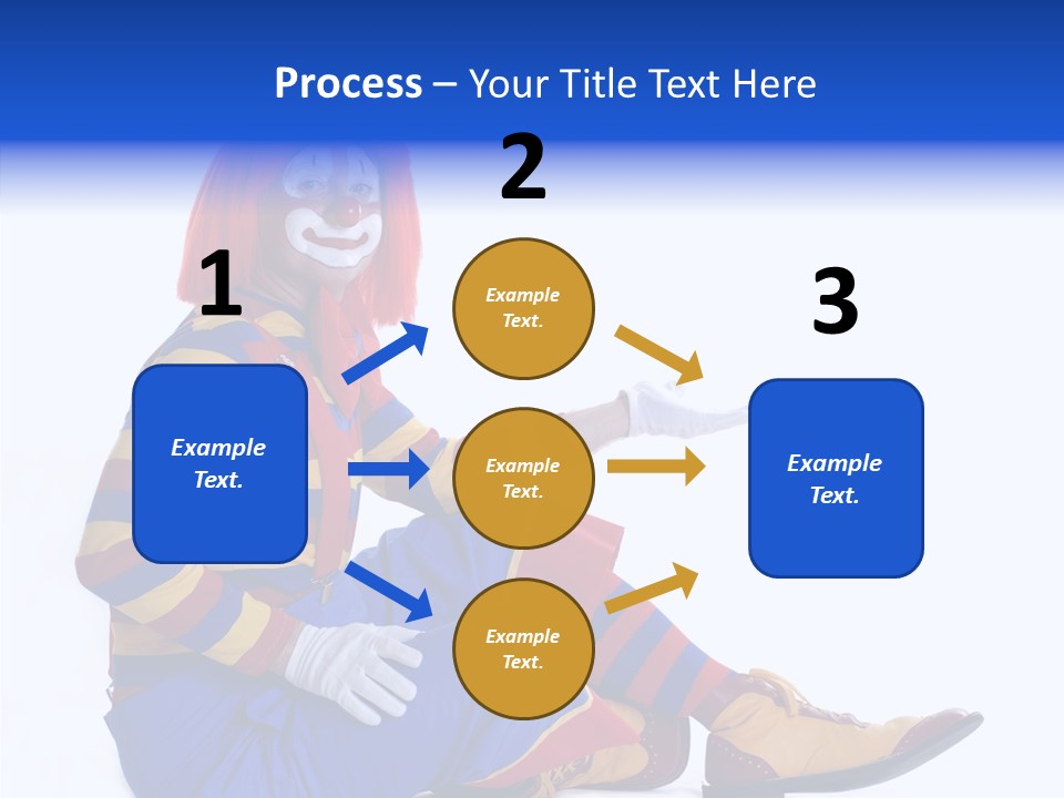 Face Midway Eye PowerPoint Template