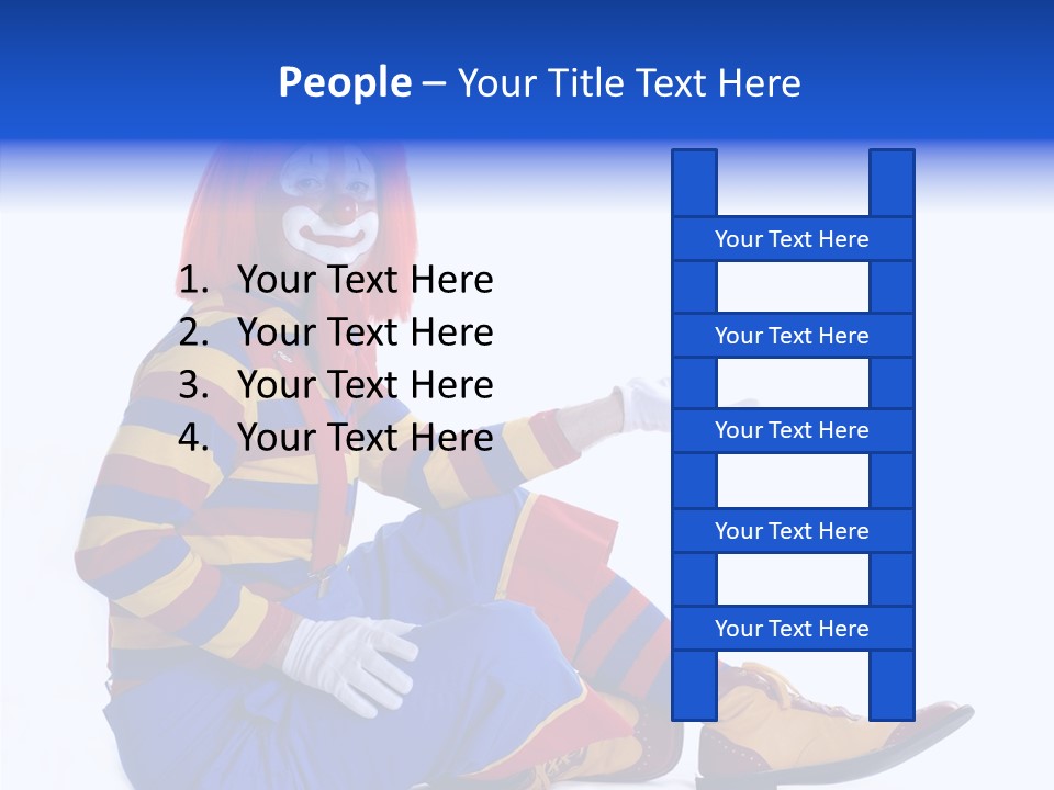 Face Midway Eye PowerPoint Template