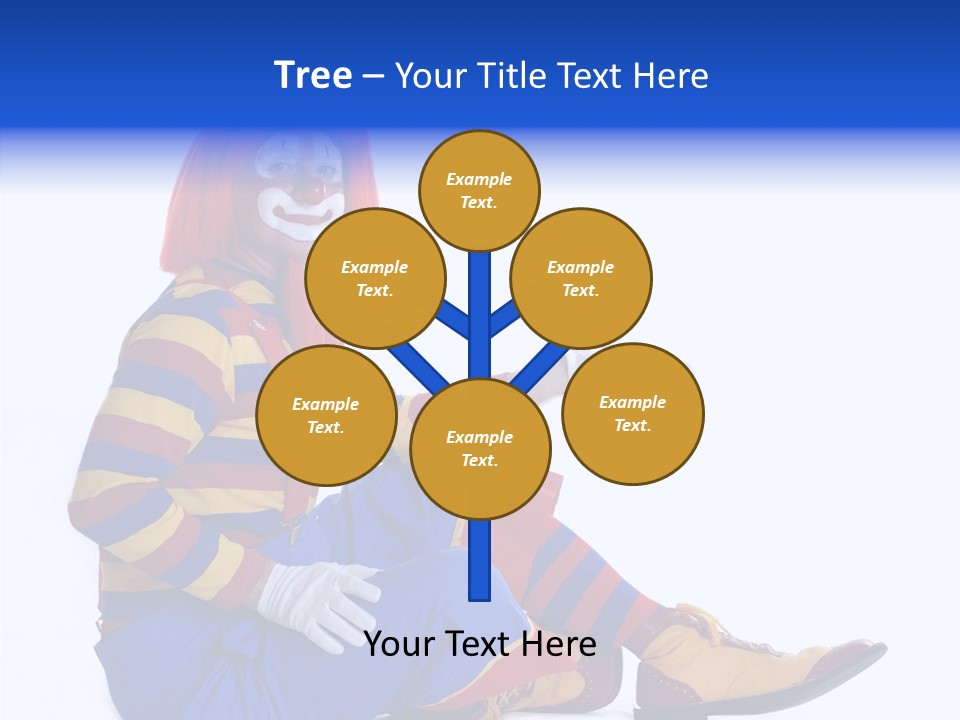 Face Midway Eye PowerPoint Template