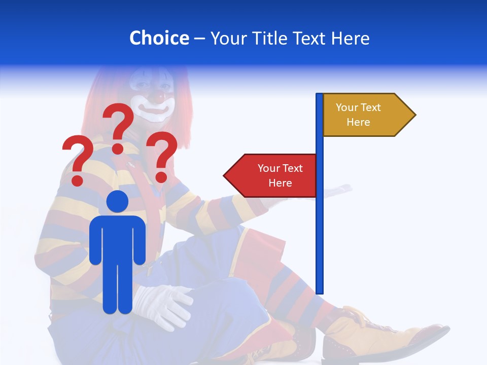 Face Midway Eye PowerPoint Template