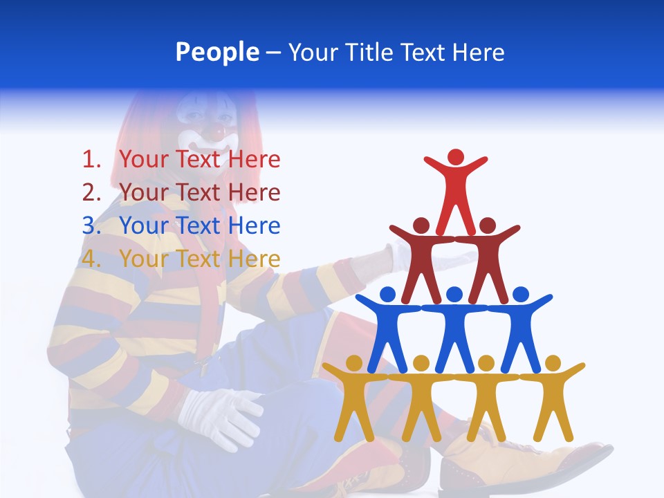 Face Midway Eye PowerPoint Template