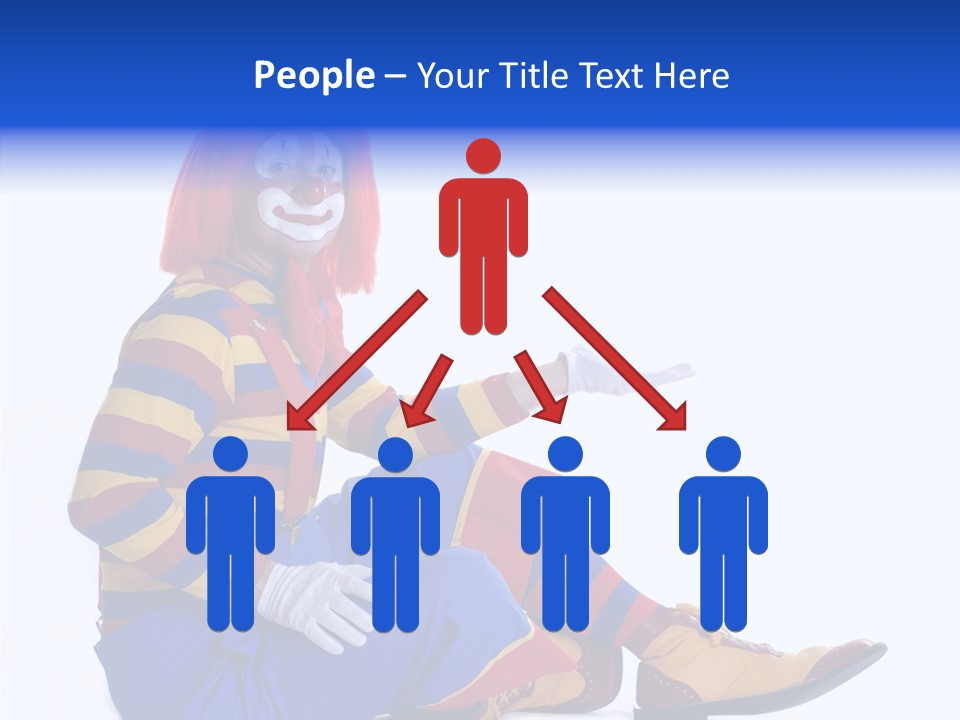 Face Midway Eye PowerPoint Template