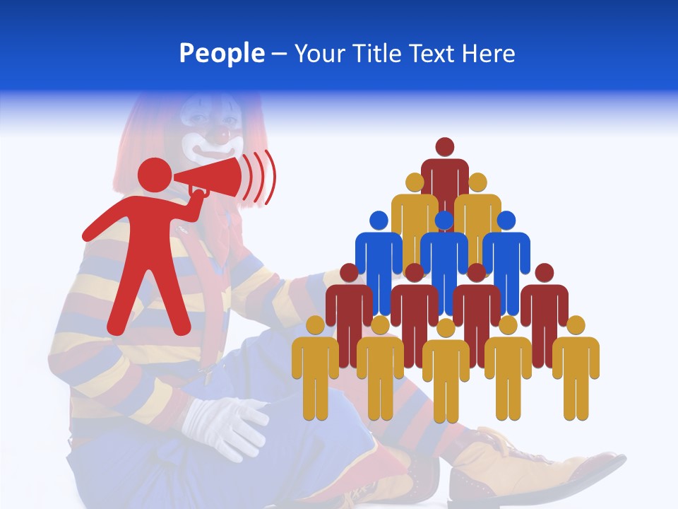 Face Midway Eye PowerPoint Template