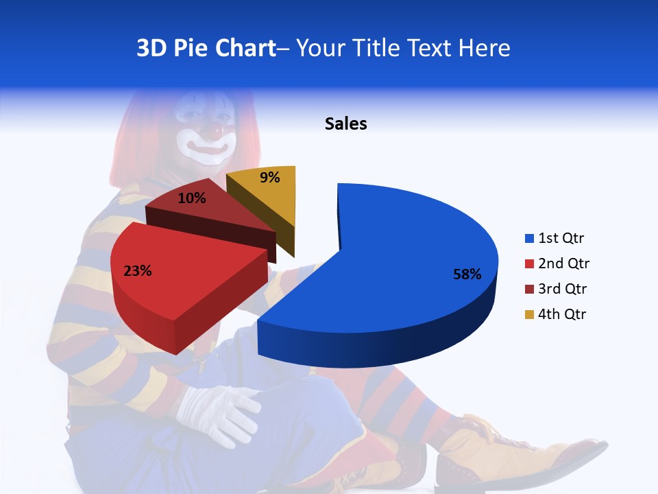 Face Midway Eye PowerPoint Template