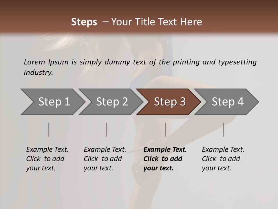 Pose Acrobat Stunt PowerPoint Template