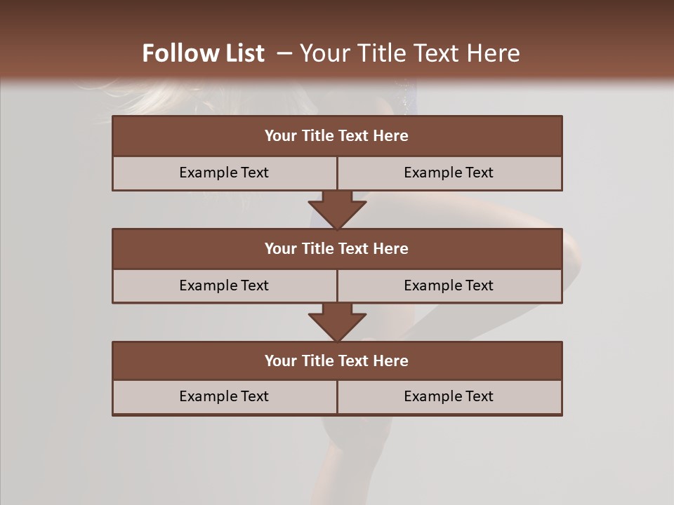 Pose Acrobat Stunt PowerPoint Template