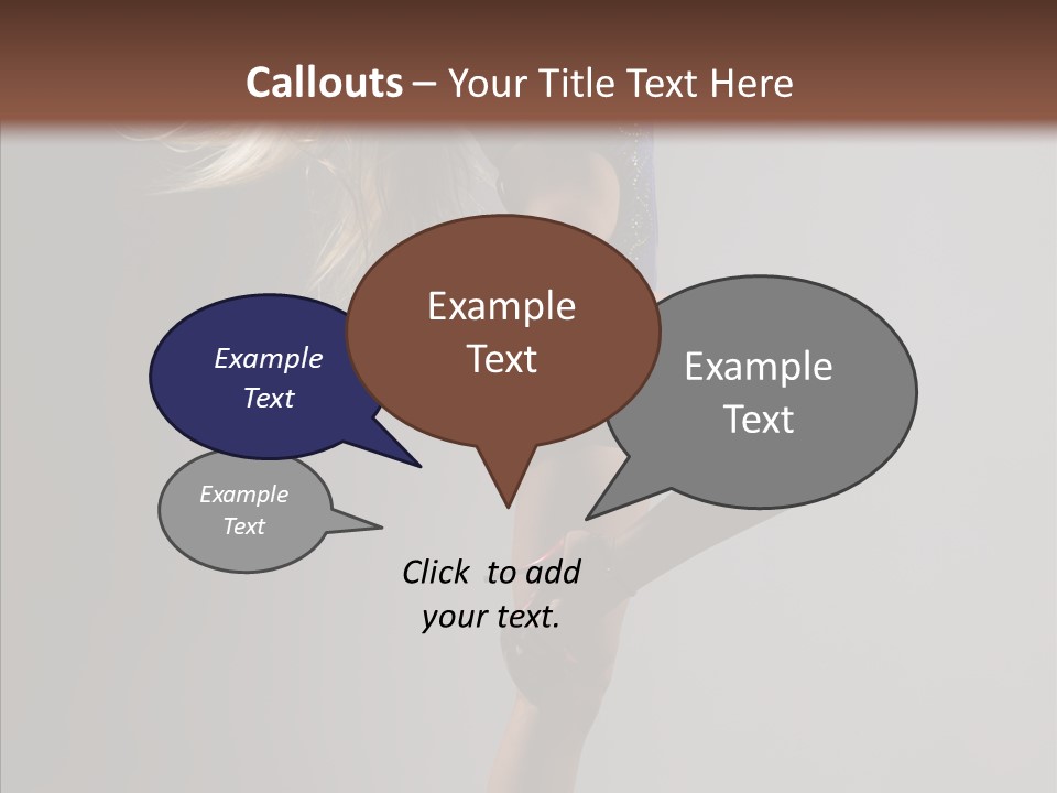 Pose Acrobat Stunt PowerPoint Template